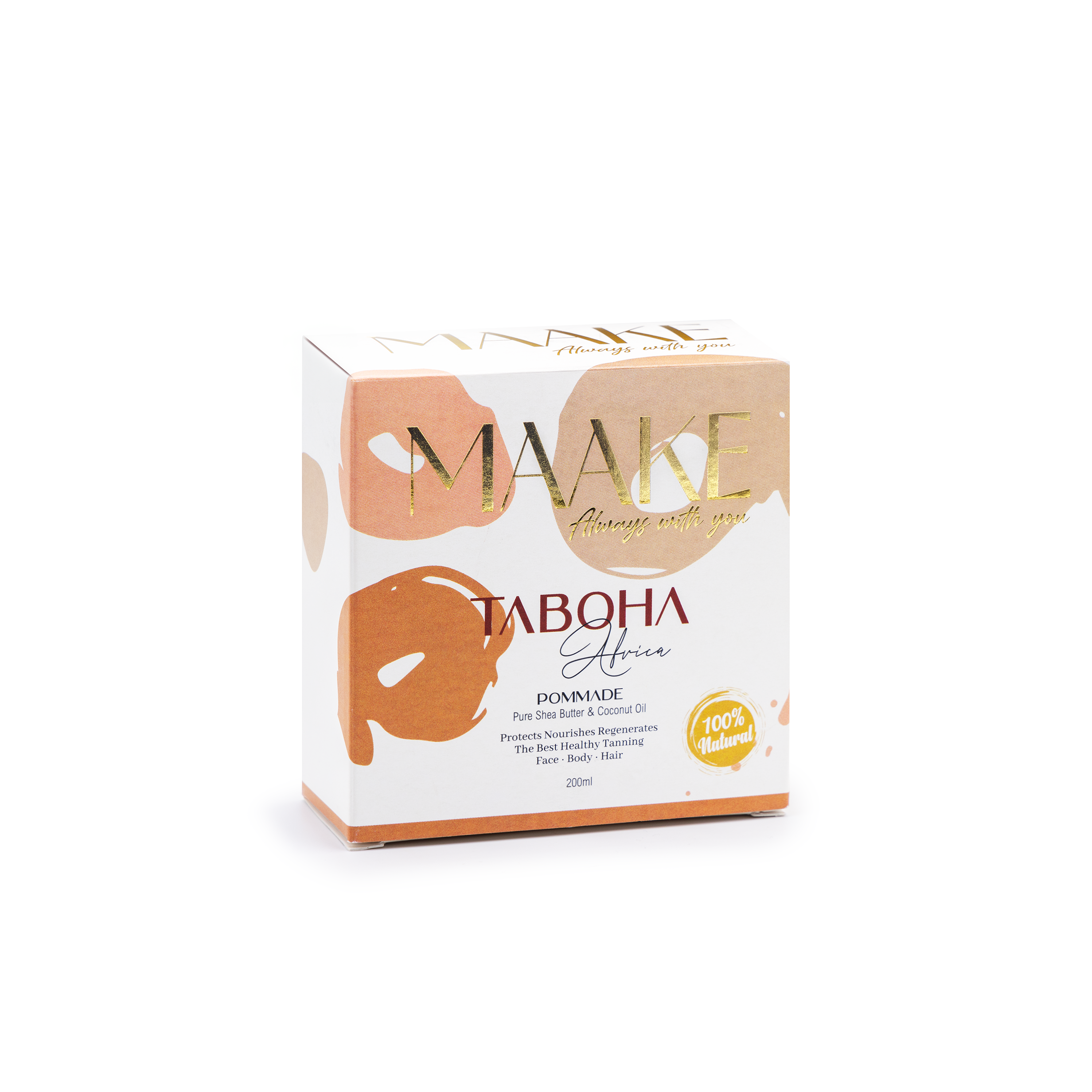 TABOHA Africa Pure Shea Butter & Coconut Oil Pomade