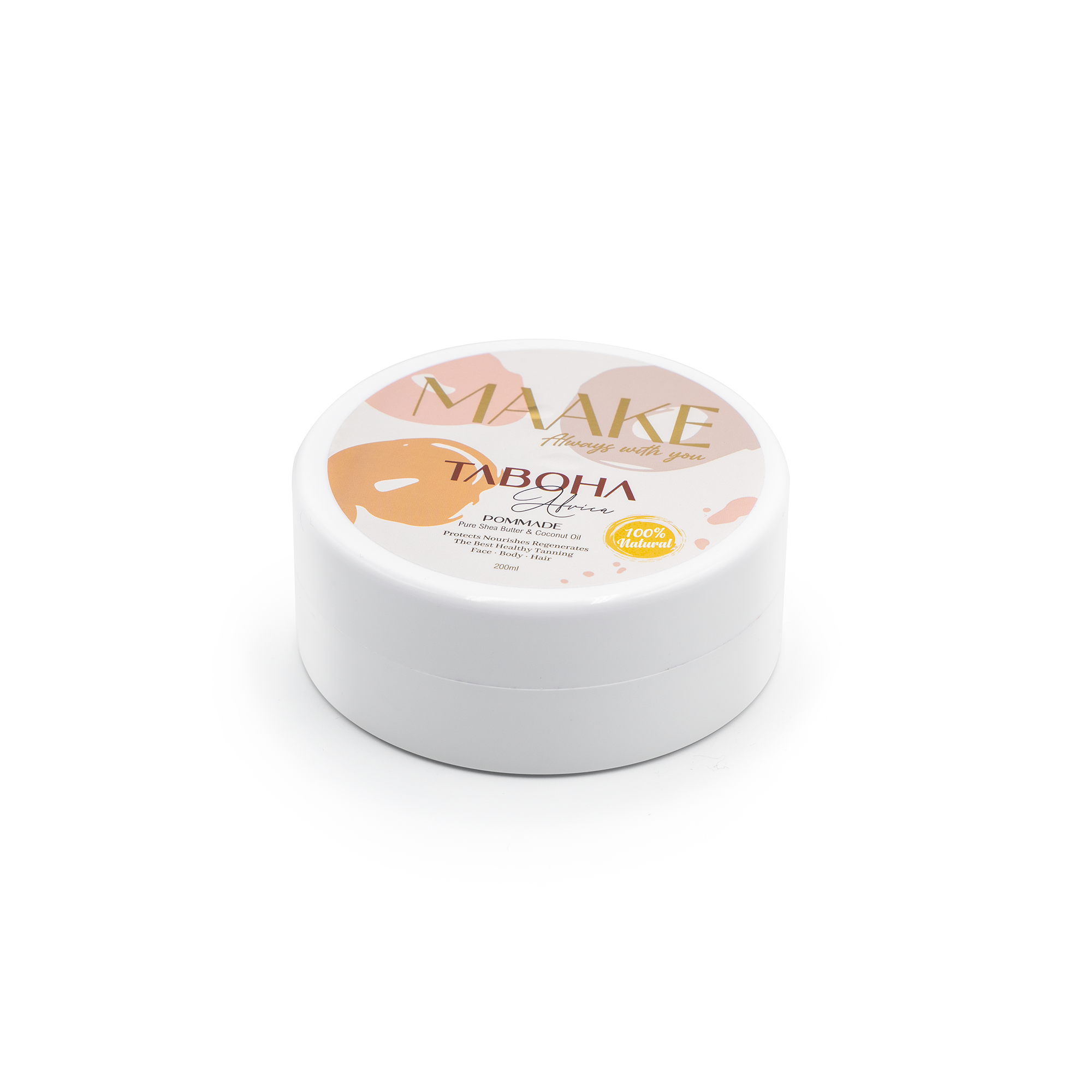 TABOHA Africa Pure Shea Butter &amp; Coconut Oil Pomade