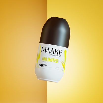 UNLIMITED Solares Alcohol-Free Roll-on Antiperspirant 96H Unisex