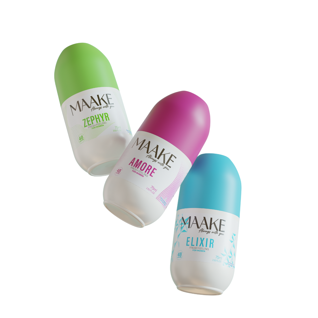 Alcohol-Free Antiperspirant Roll-On 48H For Women